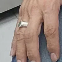 انگشتر نقره نگین سبز