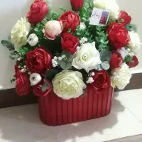 سبد گل، گلدان