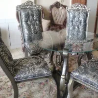 فروش یک دست میز ناهارخوری چهار نفره،نو نو