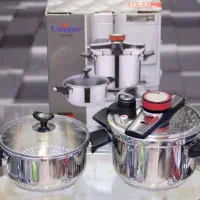 زودپز دوقلو یونیک ۵و ۷ لیتری کلیپسی بخارپز