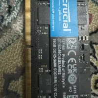 رم لپ تاپ ۱۶ گیگ ddr5 کروشیال