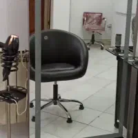 صندلی آرایشگاهی اهرم دار کاملا نو
