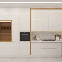 کابینت کافی بار و فریم لس