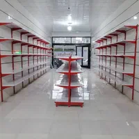 قفسه فروشگاهی و انباری و استند چیپس و پفک و سیگار