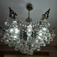 لوستر برنزی ۶ شاخه