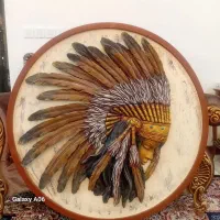 تابلوس سرخ پوستی  بسیار نو