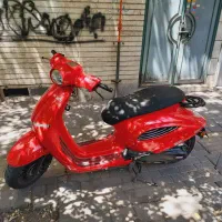 موتور سیکلت طرح وسپا