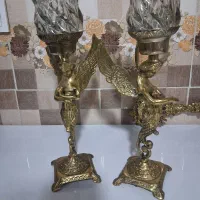 شمعدان و جاکلیدی برنز