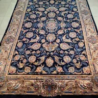 ۳عدد فرش ماشینی ابریشم گونه ، طرح اساطیری