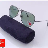 عینک اصلی Ray ban شیشه ضد خش پولاریز و uv400