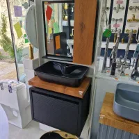 فولست کابینت روشویی کد٪ ۵۹۹با آینه باکس