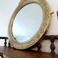 ایینه قدیمی مسی