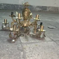 لوستر برنز ۴ شاخه (۸ شعله)