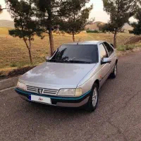 405 GLX  پژو نقره ای