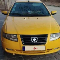 تاکسی برون شهری سمند سورن دوگانه شرکتی ef7