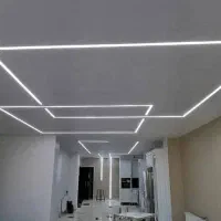نقاشی کاغذ گچ بری کناف لاین نوری بازسازی