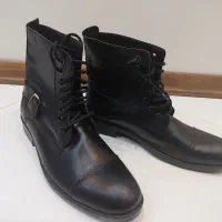 نیم بوت چرم ترک نو