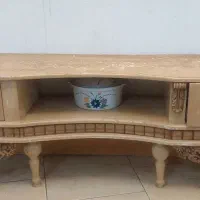 میز تلوزیون چوبی