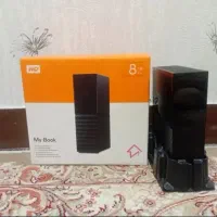 هارد اکسترنال 8 ترابایت WD My Book بسیار تمیز