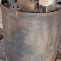 کوره ذوب المینیوم و بوته گرافیکی ۵۰کیلویی