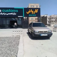 پراید 87دوگانه کارخانه ماشین تمیز و مرتب