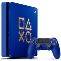 PS4 slim limited edition یک ترابایت  دو دسته