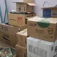 کارتون و جعبه برای اسباب کشی