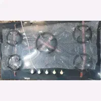 گاز رو میزی پنج شعله شیشه‌ای تکنو مکس