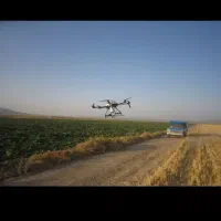 سم پاشی با پهباد ۲۰لیتری