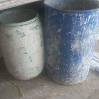 بشکه پلاستیکی برای بنا