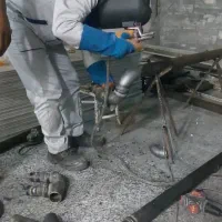 خرده کاری لوله کشی گاز(جوشکاری)