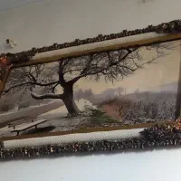 تابلو فرش زمستان