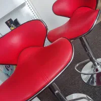 ۲عدد صندلی اپن جکدار چرمی