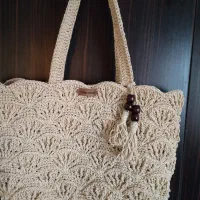 کیف دست بافت خودم هست