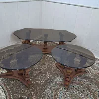 جلومبلی بزرگ و۲عددعسلی میز وسالم