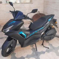 کبیر NVX 180 طرح آیروکس مشکی آبی مدل 1404