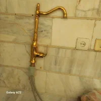 شیر آب ظرفشویی طلای
