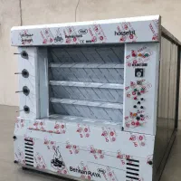 فر طبقه‌ای نان فانتزی و باقلوا ، مستقیم از کارخانه