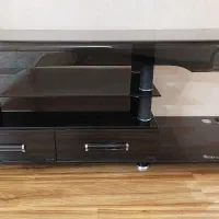 میز تلویزیون شیشه ای خارجی ترک