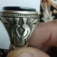 انگشتر نقره نگین یمن اصل پرتقالی|جواهرات|تهران, جوادیه|دیوار