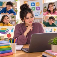 کلاس های تقویتی وتخصصی برای تمام دروس مقطع ابتدایی