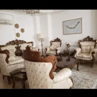 مبل استیل سلطنتی و نهارخوری در حد نو کاملا سالم