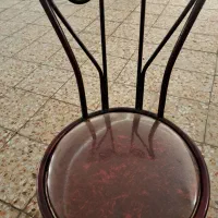 صندلی فرفورژه گردان