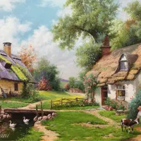 تابلو نقاشی رنگ روغن اورجینال