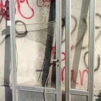 درب المینیومی خانه حیوانات
