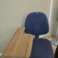 صندلی دسته‌دار دانش آموزی دانشجویی صفحه چوبی