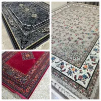 فرش مرینوس*× ۱۲۰۰ پتینه گلدار  طلاکوب/ معاوضه