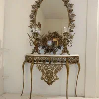 اینه شمعدان برنج