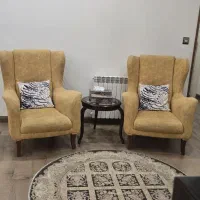 مبل تکنفره دو عدد همراه میز