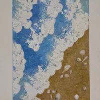 تابلو نقاشی ساحل